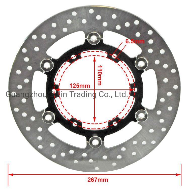 Custom Rear 267mm Motorcycle Brake Disc for Ktm 1290 Super Adventure