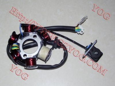 Motorcycle Spare Parts Stator Complete Gy6125 C100 Bxbt110