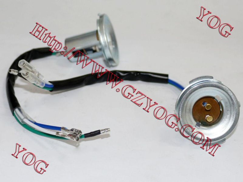 Yog Motorcycle Socket, Headlight/Bulb Holder/Bulb Sitting/Head Lamp Sitting for Different Models