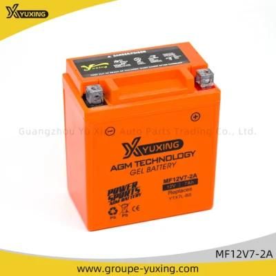 Motorcycle Battery (MF12V7-2A) for Motorcycle Accessories Motorcycle Parts