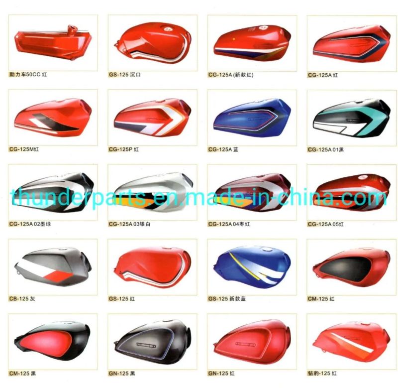 Motorcycle Parts Oil Tank/Fuel Tank for Keeway Benelli Zongshen Loncin Sanya Motorcycles