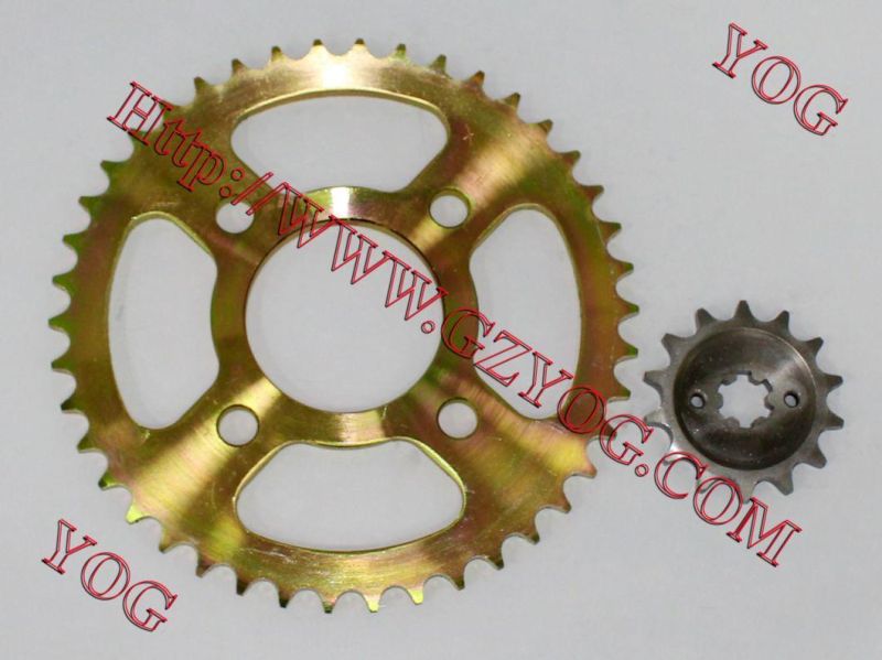 Motorcycle Part Transmission Sprocket Kit Tvs Star Bajaj Boxer