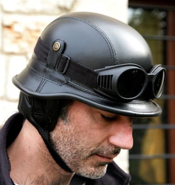 High Quality German Style Motorcycle Helmet Harley Helmet Good Sale, DOT Approved