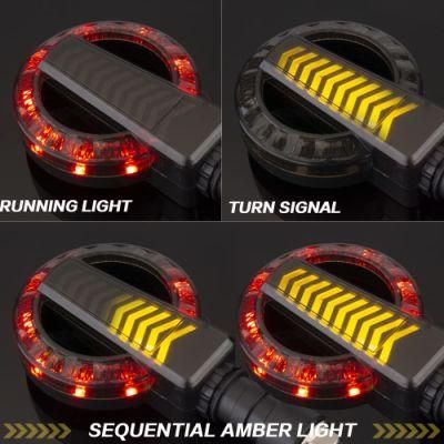 Motorcycle Accessories Motorcycle LED Turn Signal Light Flowing Flashing Dynamic Blinker Light for Motorcycle