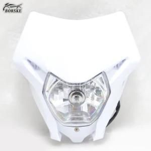 12V LED Motorcycle Headlight Front Fairing off Road Bike Motocross Headlamp