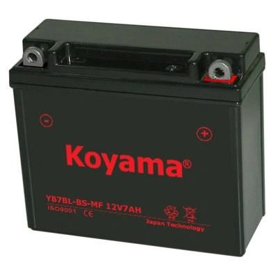 12n7bl-BS AGM Maintenance Free 12V 7ah Motorcycle Battery