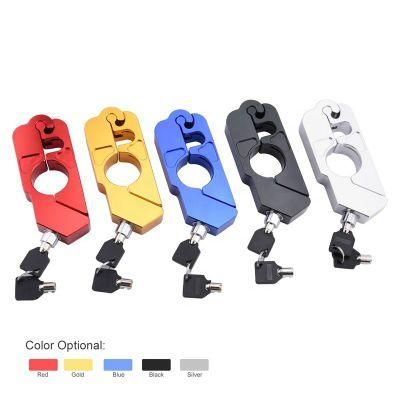 Motorcycle Handlebar Lock Grip Security Safety Locks Motorcycle Grip Lock Fit Scooter ATV Dirt Street Bikes Auto