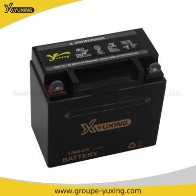 Yuxing Motorcycle Spare Parts Maintenance-Free 12n9-BS 12V9ah Motorcycle Battery for Motorbike