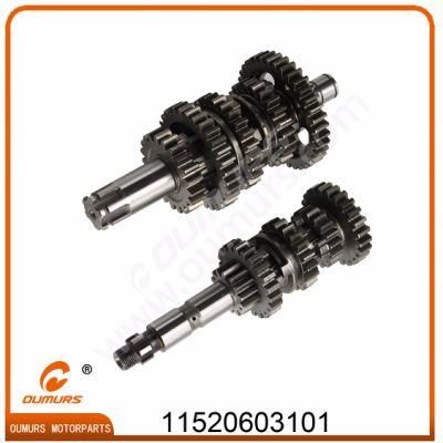 Motorcycle Spare Part Engine Part Transmission Shaft Assy for YAMAHA Ybr125-Oumurs