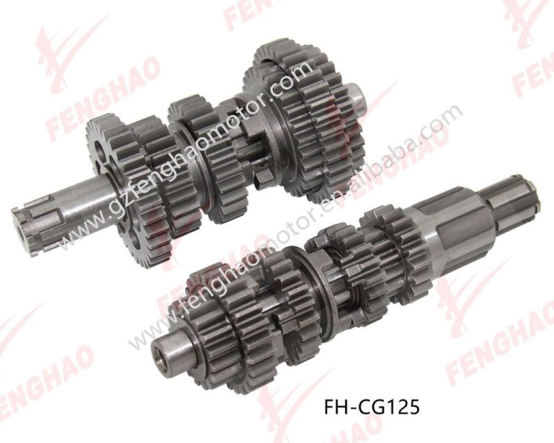 Motorcycle Part Engine Parts Main Counter Shaft Honda Cbf150/Cg125