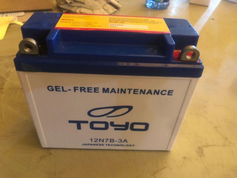 12n7b-3A 12V7ah Gel Motorcycle Battery