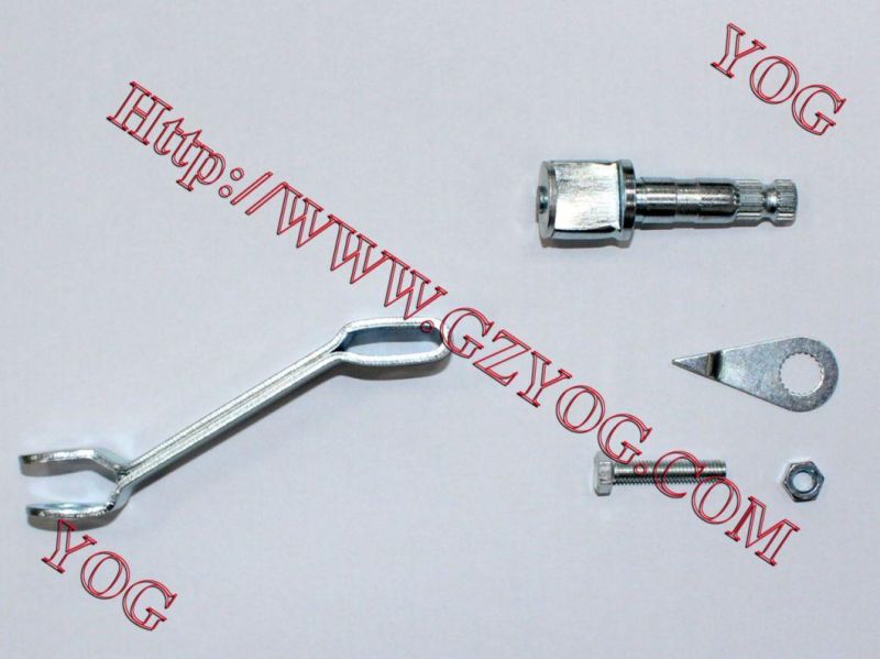 Yog Motorcycle Parts Rear Brake Cam with Lever for Wy125/Gn125