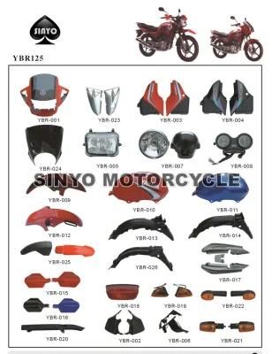 Hot Sell Motorcycle Ybr125 Body Parts for Honda