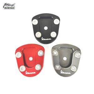 Aluminum Alloy Motorcycle Kickstand Extender Scooter Side Stand Extension Plate for Vespa Gts 300ie