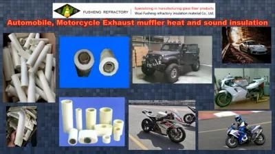 Exhaust System Muffler Fiberglass Insulation Material