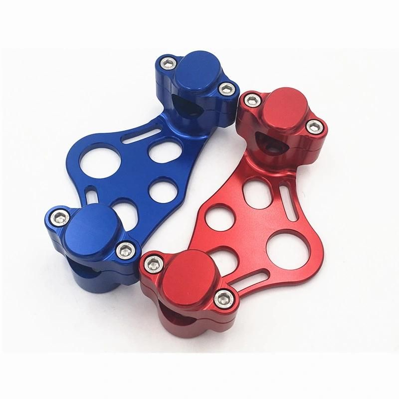 CNC Billet Aluminum Speedway/Grasstrack Motorcycle Handlebar Clamp