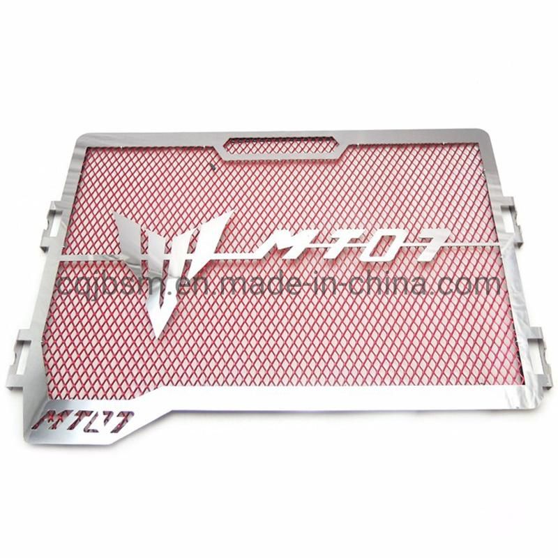 Cqjb Motorcycle Engine Spare Parts YAMAHA Mt-07 14-16 Modified Cover Water Tank Net