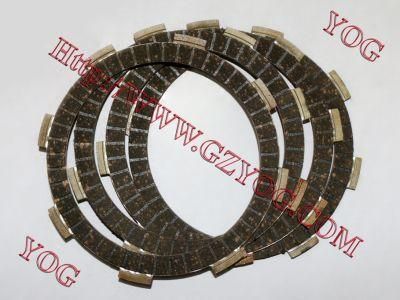 Motorcycle Parts Disco De Friccion Clutch Fiber Clutch Plate Tvs Victor Glx125 Tvs125