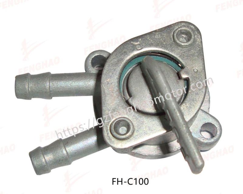 Motorcycle High Quality Spare Parts Fuel Cock Honda C100/Zh125/CB110/Eco100-De Luxe