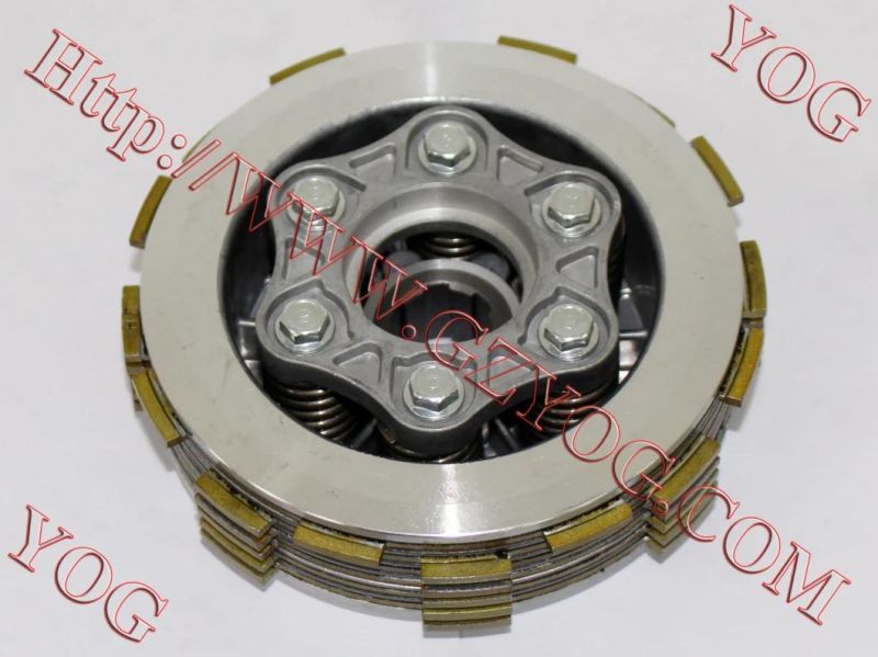 Yog Motorcycle Spare Parts Center Clutch Complete for Dakar200/Cbf150/Cg125
