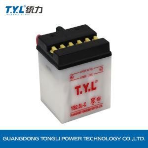 Yb2.5L-C 12V2.5ah White Color Water Motorcycle Parts Motorcycle Battery