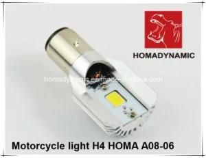 New Design of Motorcycle LED Headlight H4 12V 35W with High/Low Beam 1200lm