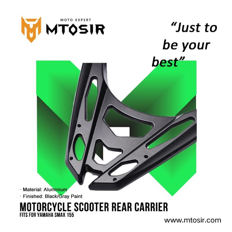 Mtosir High Quality Motorcycle Scooter Rear Carrier Fits for YAMAHA Smax155 Motorcycle Spare Parts Motorcycle Accessories Luggage Carrier