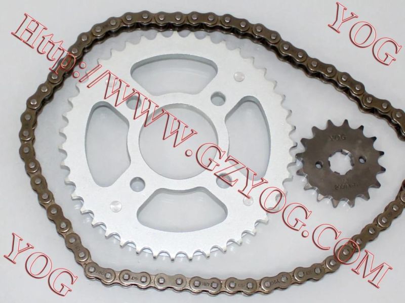 Motorcycle Chain System Chain Sprocket Kit Fz16 Wy125 Nxr150