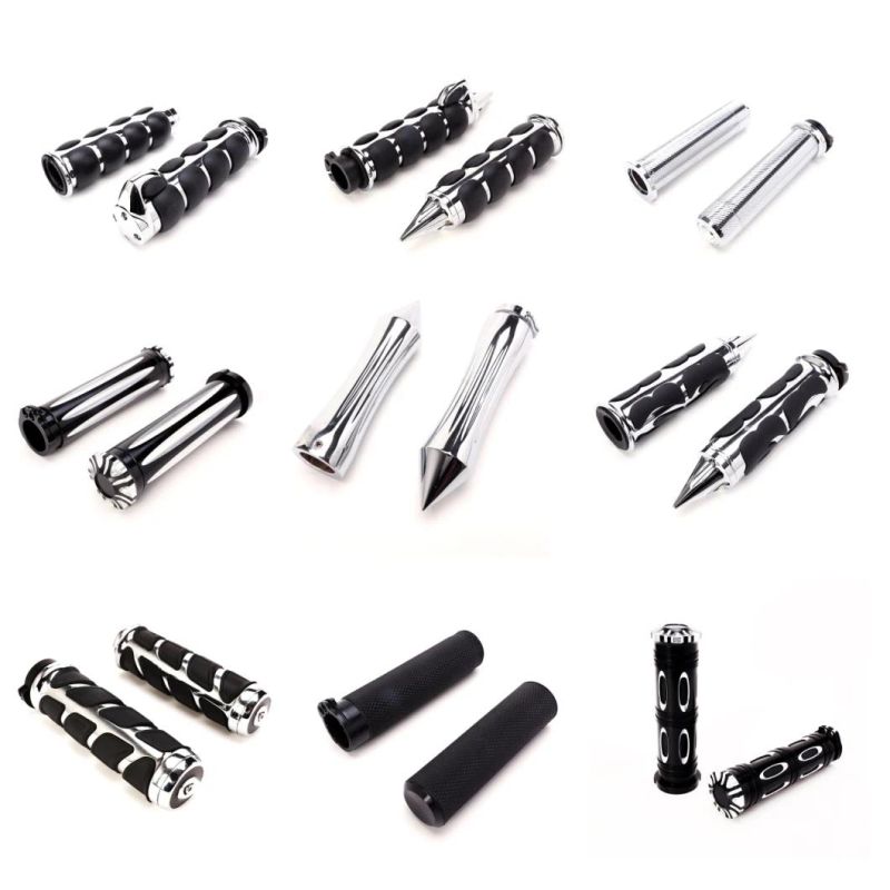Motorcycle Hand Grips for Harley Davidson/ Motorcycle Parts Aluminum Tapered End Head Handgrip