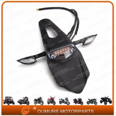 Motorcycle Accessory 12V LED Tail Light Brake Stop Signal Dual Lamps