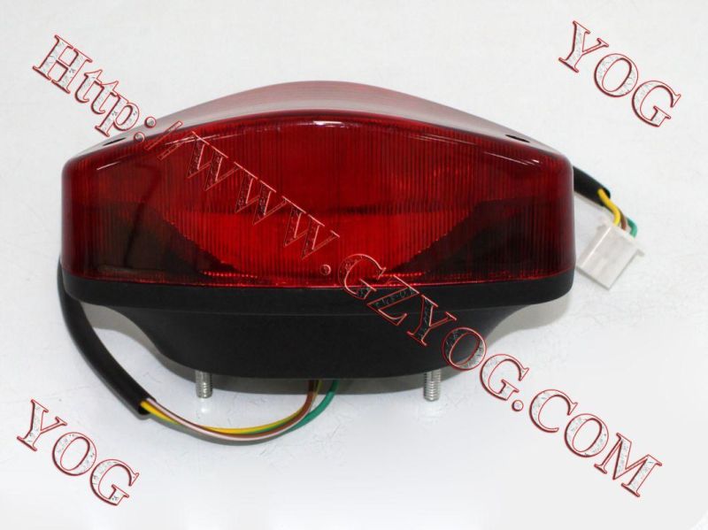 Yog Motorcycle Spare Part Rear Tail Lamp for Tvs Star Lx Fair Bajaj Boxer/Bm150