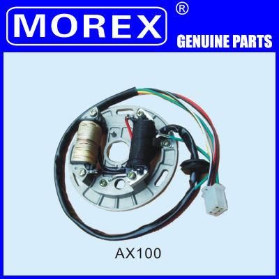 Motorcycle Spare Parts Accessories Morex Genuine Coil Startor &amp; Rotor Magneto Ax-100 Original Suzuki YAMAHA Bajaj Vespa