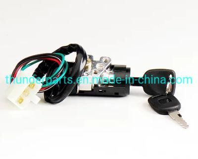 Motorcycle Ignition Switch/Llave Ignicion/Switch De Arranque/Chapa Contacto Gy6, En125, An125, GS125, Yes125