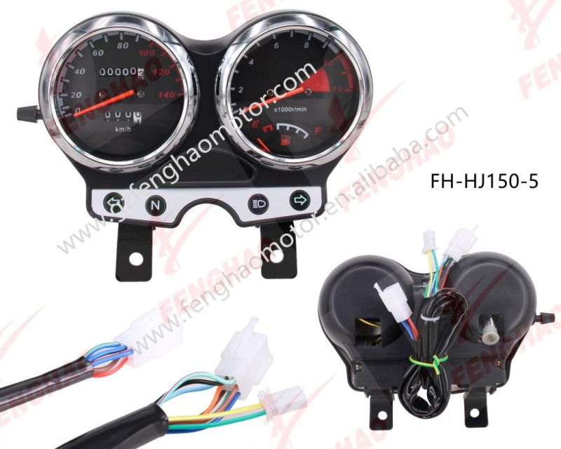 Motorcycle Spare Parts High Quaity Speedmeter Haojiang Hj150-3A/Hj150-5/Hj150-8