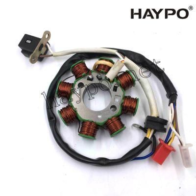 Motorcycle Parts Magneto Coil / Stator for Tvs Apache RTR180 / N9322450