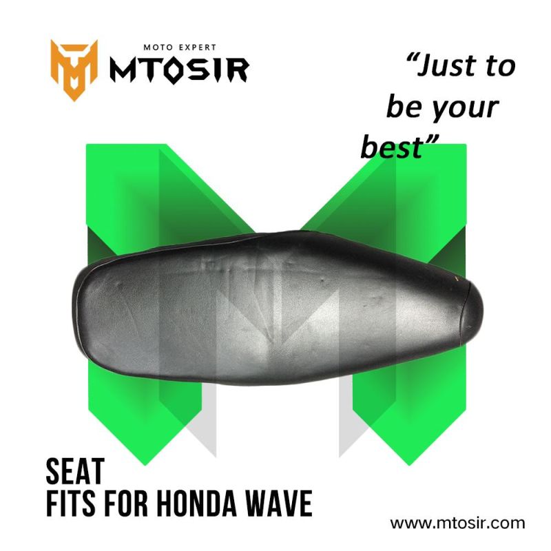 Mtosir High Quality Black Seat for Eco70 Leather Plastic Honda Motorcycle Spare Parts Motorcycle Accessories Rear Seat