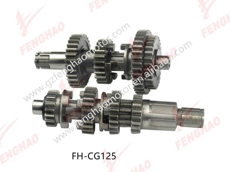 Motorcycle Part Engine Parts Main Counter Shaft Honda Cbf150/Cg125