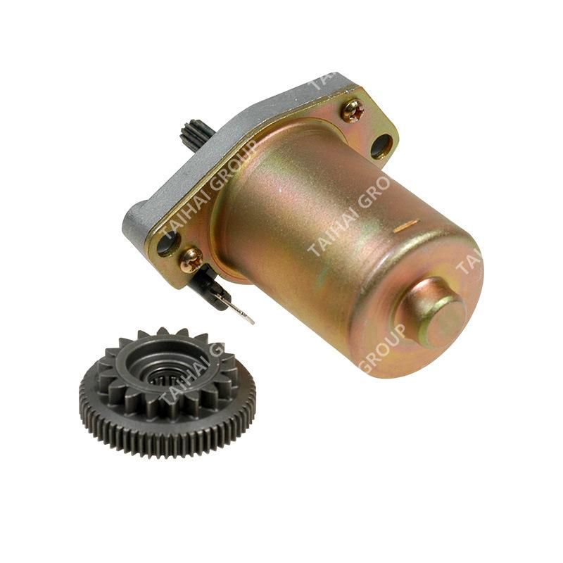 Yamamoto Motorcycle Spare Parts 100% Copper Starter Motor with Gear for YAMAHA Jog50