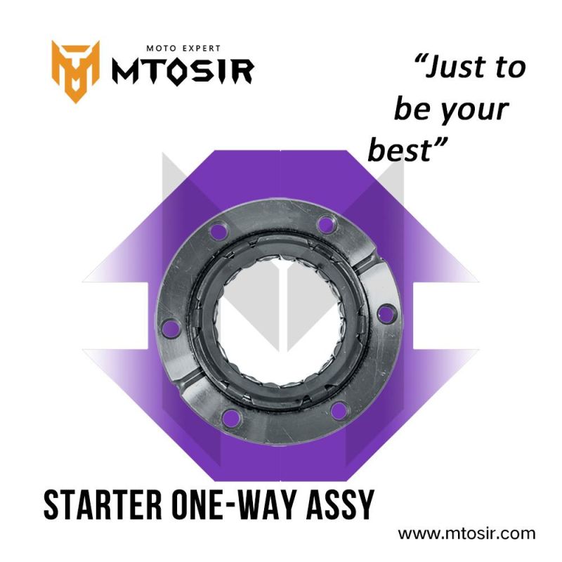 Mtosir High Quality Motorcycle Starter One-Way Assy Fit for Cg200 Ybr125 Skua 200 Biz C100 Nx 400 Falcon Bajaj Scooter Motorcycle Engine Parts