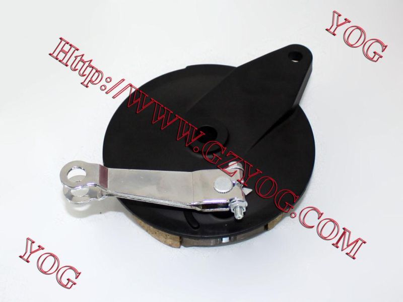 Yog Motorcycle Parts Rear Hub Cover/Rear Brake Panel with Brake Cam, Brake Arm for Cg125/Jh125