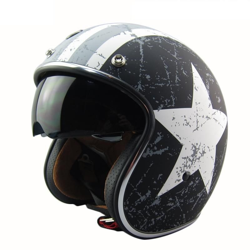 Half Face Helmet with Visor