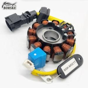 Borske 12 Coils Magneto Stator Engine Motorcycle Magneto Coil for Vespa Scooter