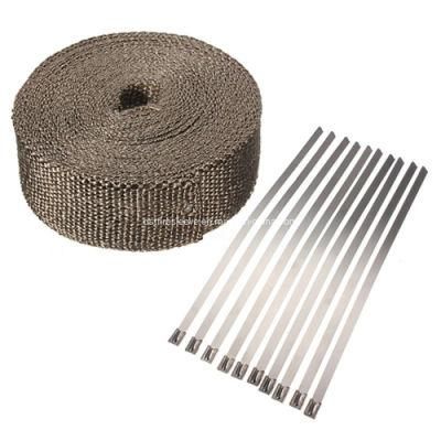 Titanium Header Exhaust Heat Wrap