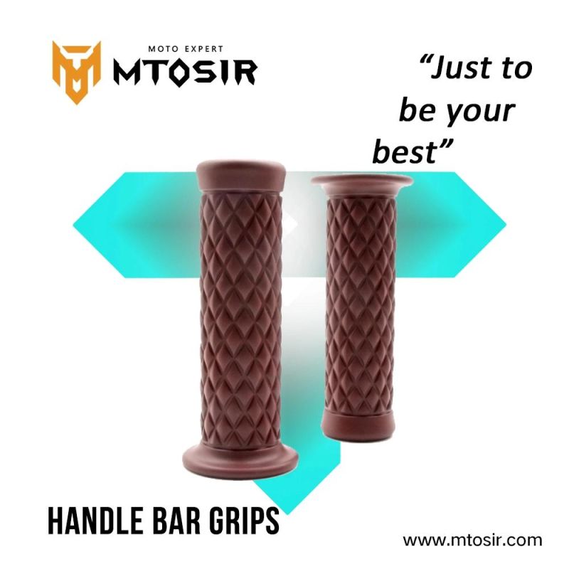 Mtosir Hand Grips Universal Non-Slip High Quality Soft Rubber Handle Grips Handle Bar Grips Motorcycle Accessories
