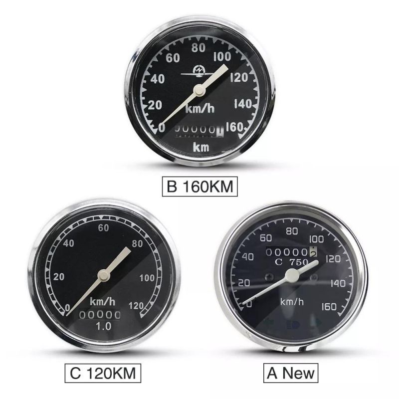 0-160km/H Kc750 Old Model Speedometer Velometer Instrument for Motorcycle 750cc