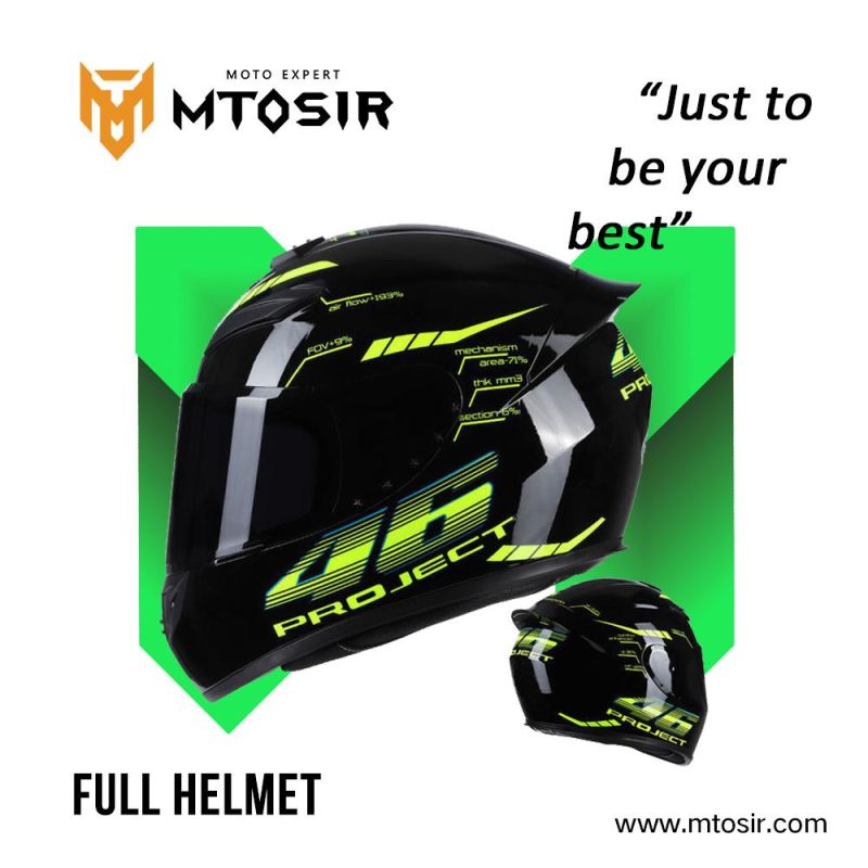 Mtosir Motorcycle Helmet Cool Motocross off-Road Dirt Bike Fashion Full Face Helmet Motorcycle Protective Helmet