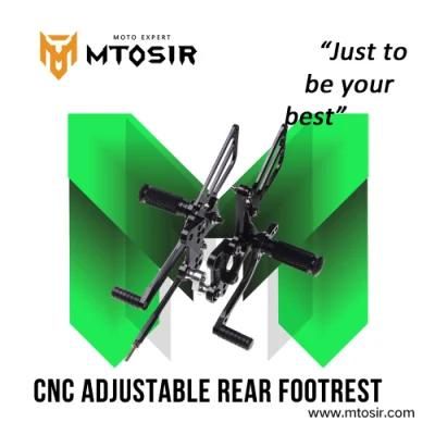 Mtosir High Quality CNC Adjustable Rear Footrest Assy for Honda, YAMAHA, Suzuki Motorcycle Accessories Motorcycle Spare Parts Front Footrest