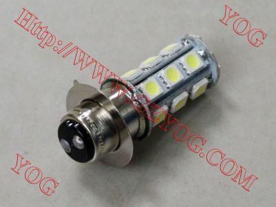 Yog Motorcycle Parts-LED Lamp Ba20d P15D-25-1 P43t Pk22s 10/95V 10/30V 12/80V 2/6/9/10/18W.