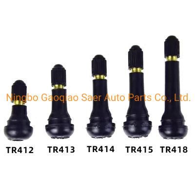 Tr414/Tr413/Tr412 Rubber Tire Valve Cap Car Truck Tubeless Tyre Valve Stem Cover