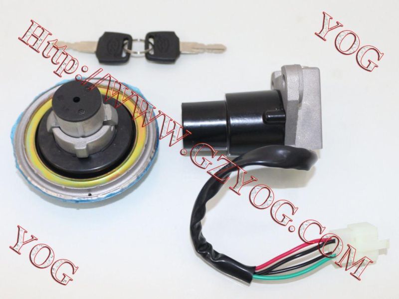 Yog Motorcycle Parts Ignition Switch Complete for Bajaj Bm100 Bm150 Boxer